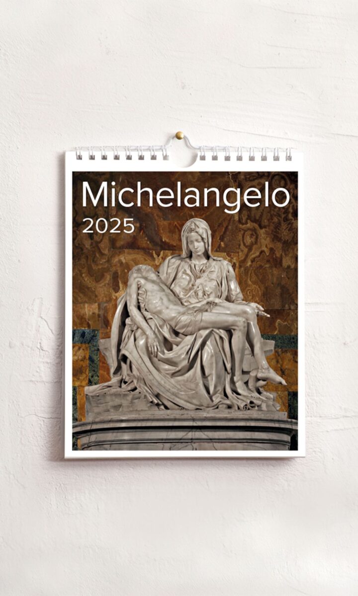 Calendario medio Michelangelo 9791280018601 Gruppo Lozzi Editori